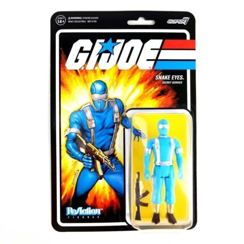 Super7 G.I. Joe ReAction Figures Wave 2 - Snake Eyes